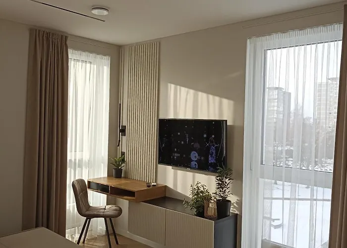 Apartments With A Balcony And An Impressive Terrace On The Roof Of The House